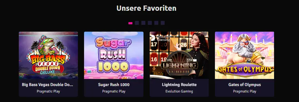 Spielkatalog im Online Casino – Slots, Tischspiele und Live-Casino auf einer Seite